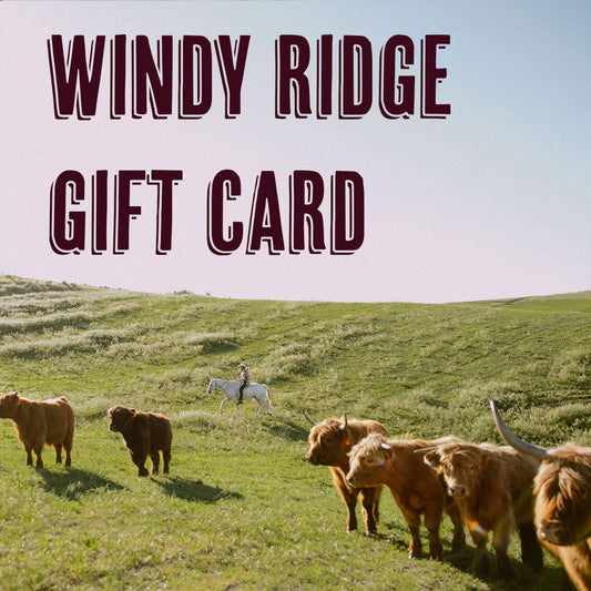 Windy Ridge Cattle Gift Card